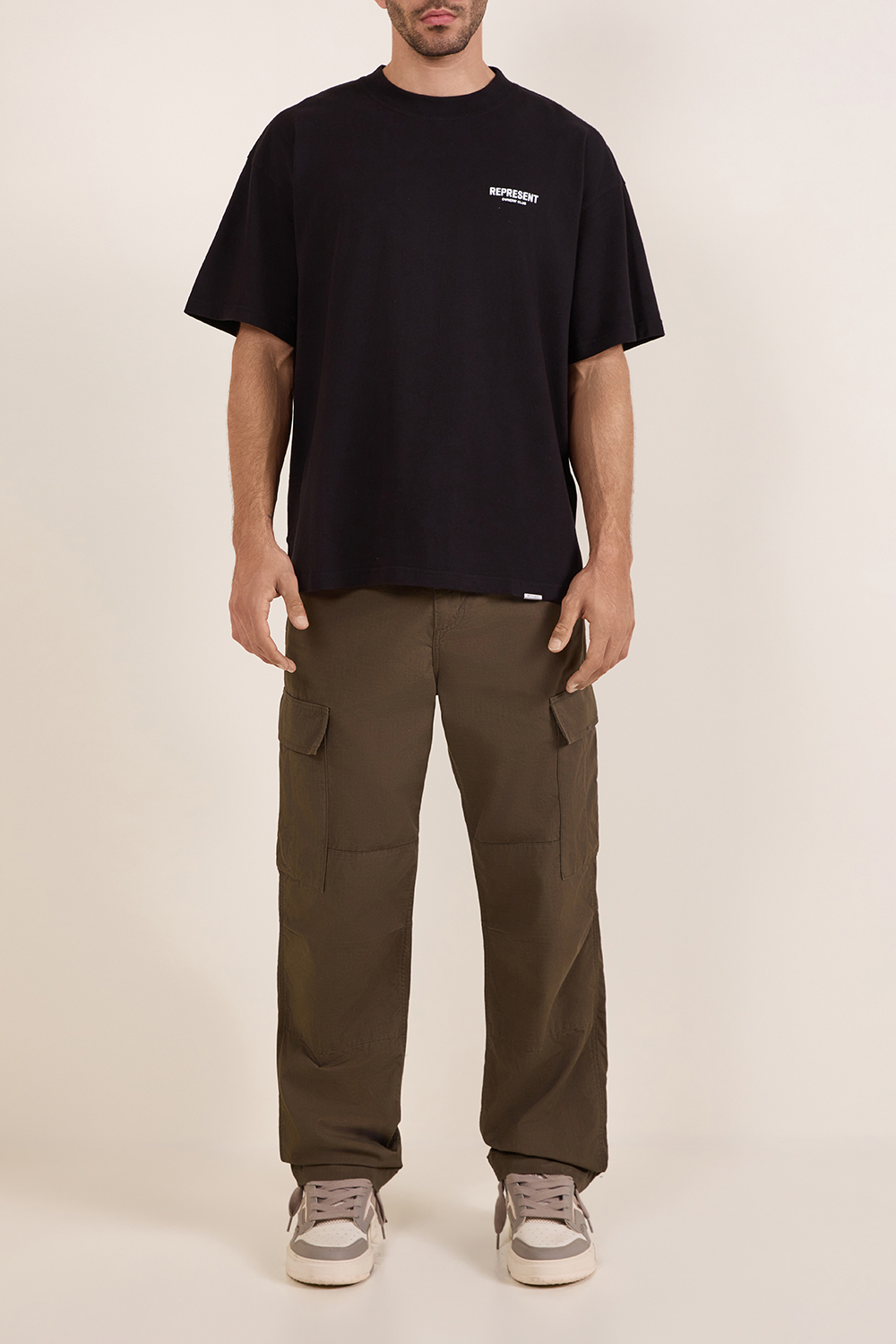 חולצת טי קלאב אוברסייז